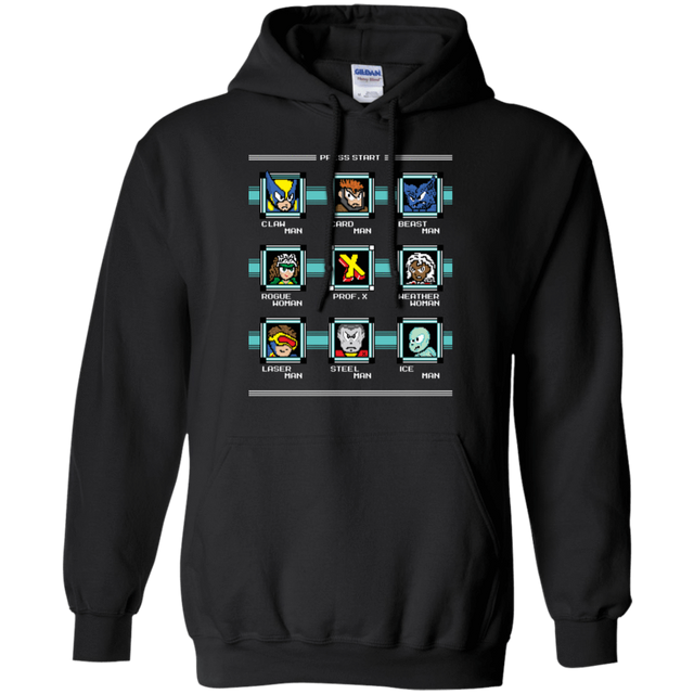 Sweatshirts Black / S Mega X-Man Pullover Hoodie