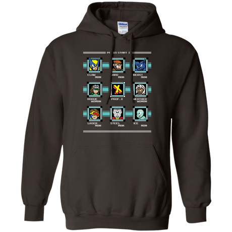 Sweatshirts Dark Chocolate / S Mega X-Man Pullover Hoodie