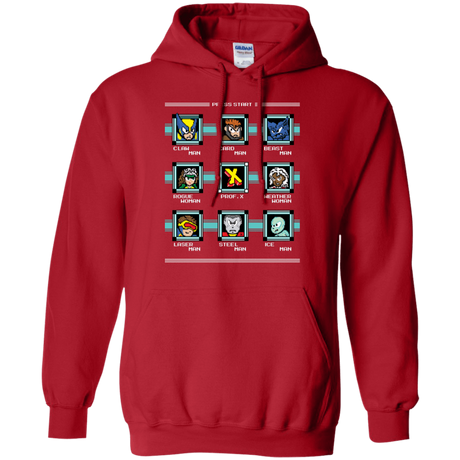 Sweatshirts Red / S Mega X-Man Pullover Hoodie