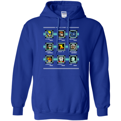 Sweatshirts Royal / S Mega X-Man Pullover Hoodie