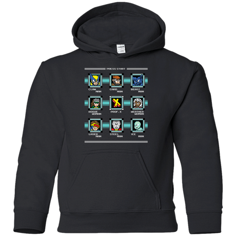 Sweatshirts Black / YS Mega X-Man Youth Hoodie