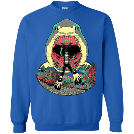 Sweatshirts Royal / S Megalodoom Crewneck Sweatshirt