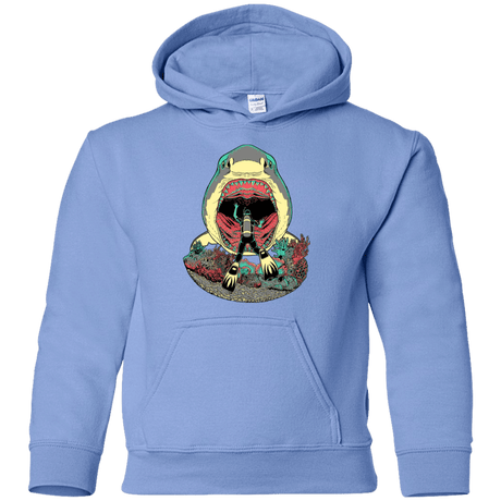 Sweatshirts Carolina Blue / YS Megalodoom Youth Hoodie