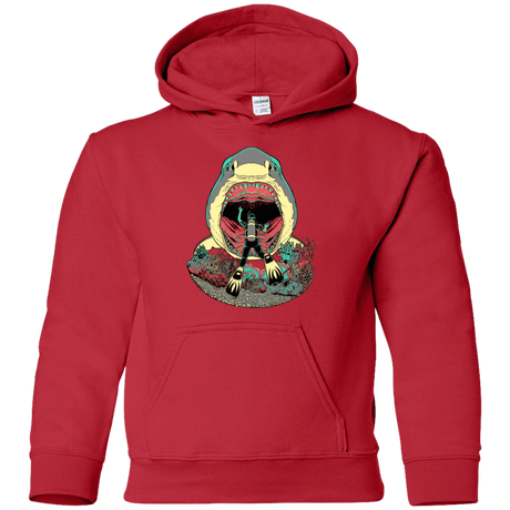 Sweatshirts Red / YS Megalodoom Youth Hoodie