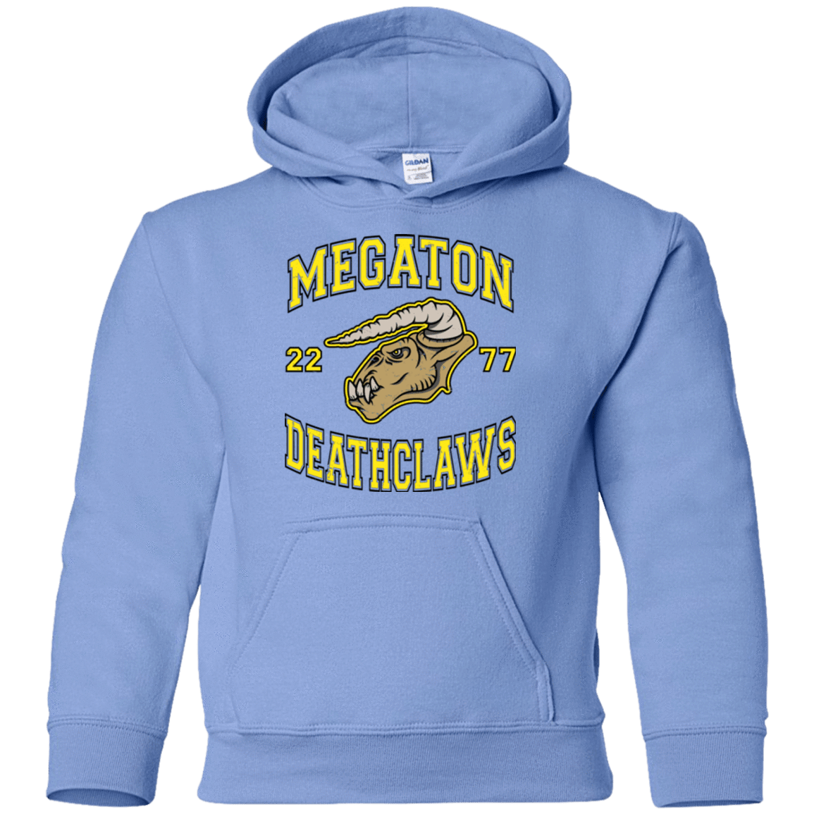 Sweatshirts Carolina Blue / YS Megaton Deathclaws Youth Hoodie