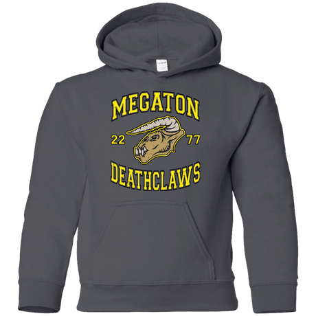 Sweatshirts Charcoal / YS Megaton Deathclaws Youth Hoodie