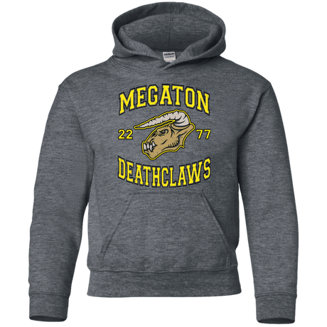 Sweatshirts Dark Heather / YS Megaton Deathclaws Youth Hoodie