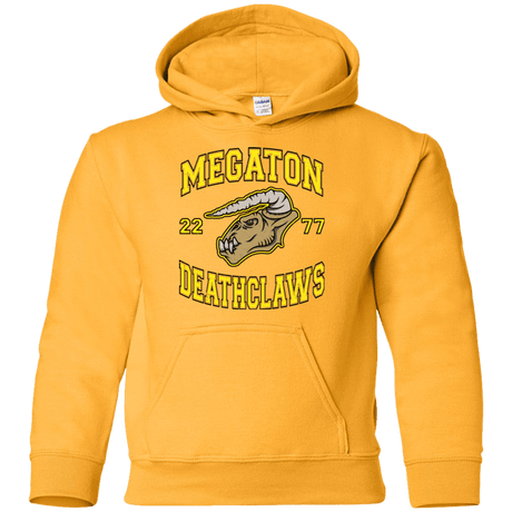 Sweatshirts Gold / YS Megaton Deathclaws Youth Hoodie