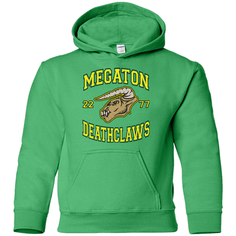 Sweatshirts Irish Green / YS Megaton Deathclaws Youth Hoodie