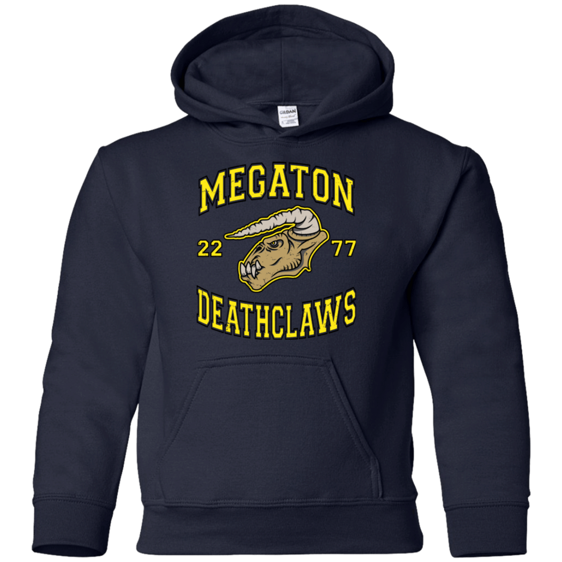 Sweatshirts Navy / YS Megaton Deathclaws Youth Hoodie