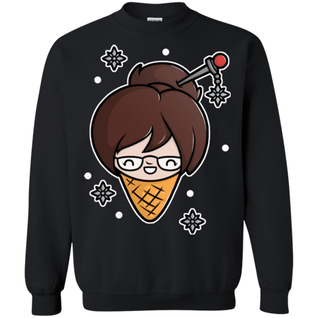 Sweatshirts Black / Small Mei Cone Crewneck Sweatshirt