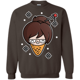 Sweatshirts Dark Chocolate / Small Mei Cone Crewneck Sweatshirt