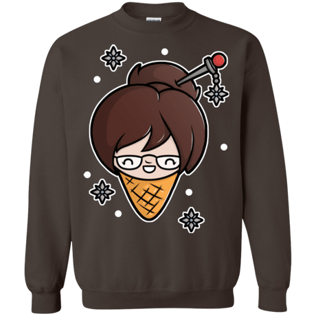 Sweatshirts Dark Chocolate / Small Mei Cone Crewneck Sweatshirt