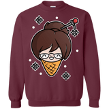 Sweatshirts Maroon / Small Mei Cone Crewneck Sweatshirt