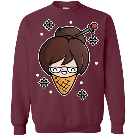 Sweatshirts Maroon / Small Mei Cone Crewneck Sweatshirt