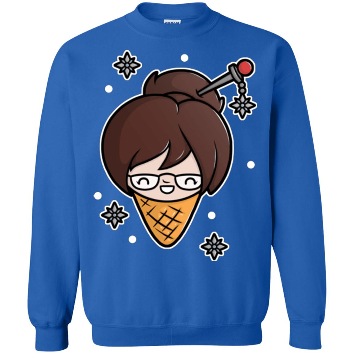 Sweatshirts Royal / Small Mei Cone Crewneck Sweatshirt
