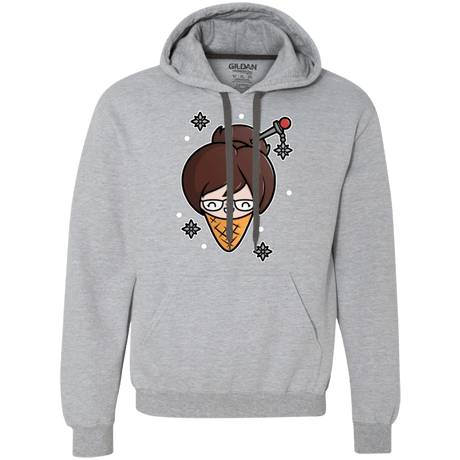 Sweatshirts Sport Grey / Small Mei Cone Premium Fleece Hoodie