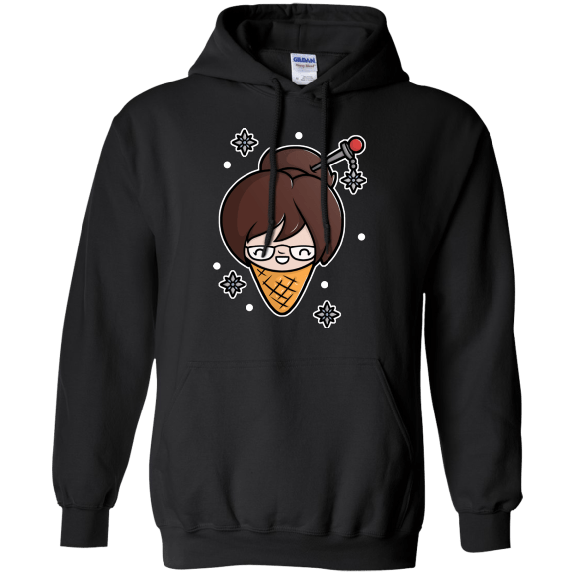 Sweatshirts Black / Small Mei Cone Pullover Hoodie