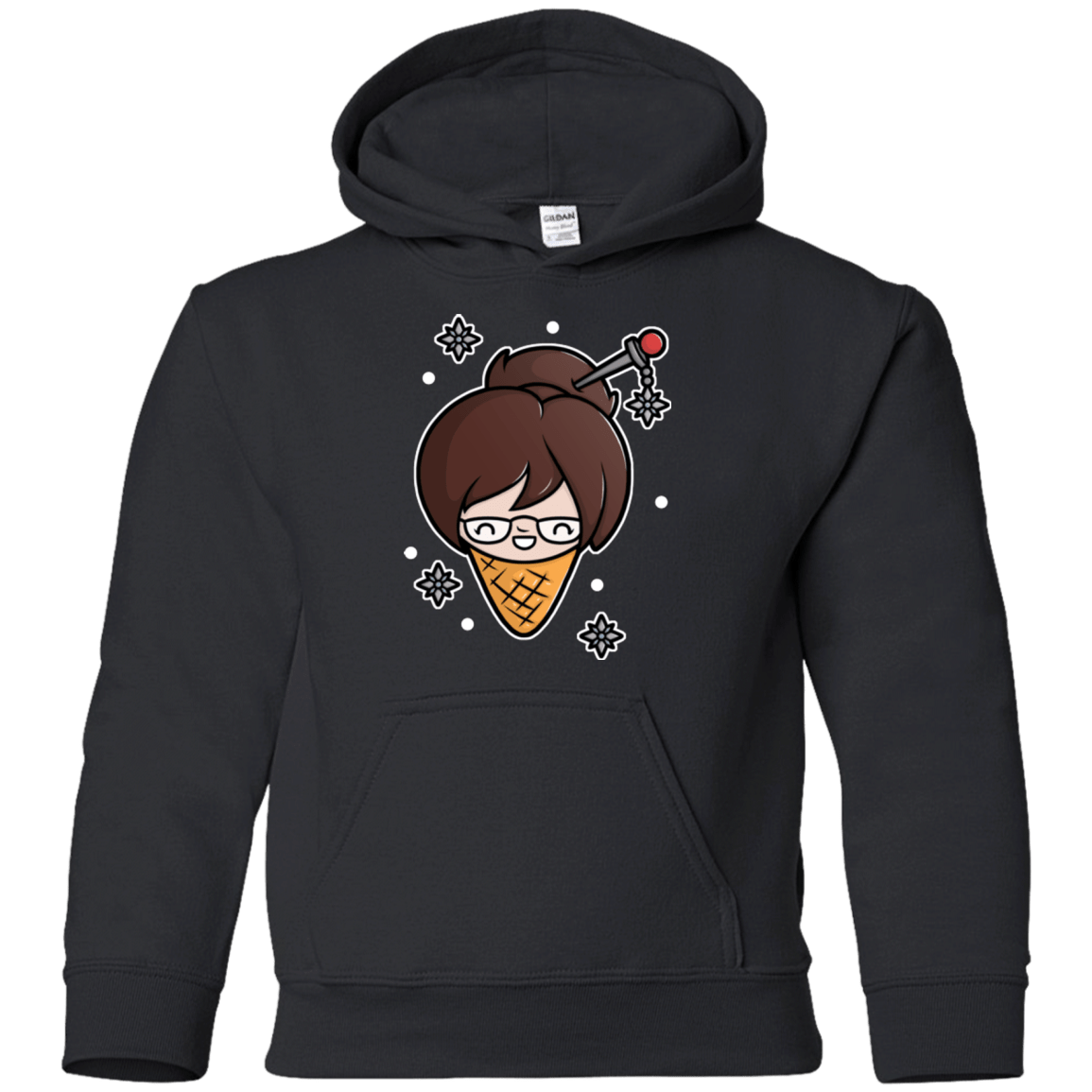 Sweatshirts Black / YS Mei Cone Youth Hoodie