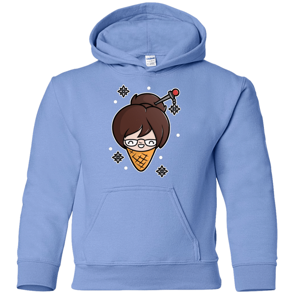 Sweatshirts Carolina Blue / YS Mei Cone Youth Hoodie