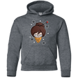 Sweatshirts Dark Heather / YS Mei Cone Youth Hoodie