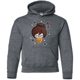 Sweatshirts Dark Heather / YS Mei Cone Youth Hoodie