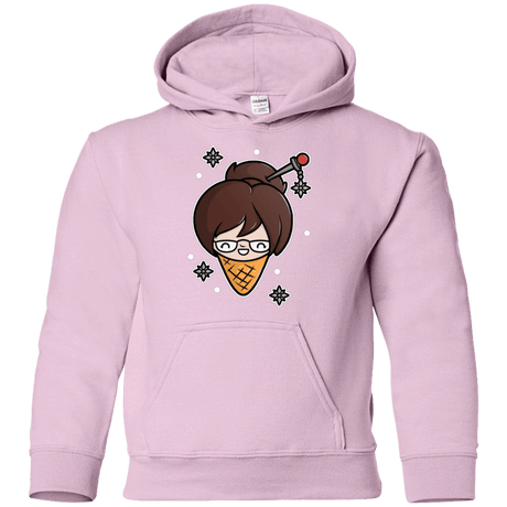 Sweatshirts Light Pink / YS Mei Cone Youth Hoodie