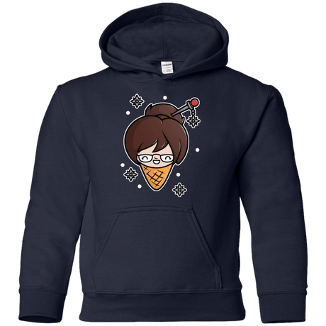 Sweatshirts Navy / YS Mei Cone Youth Hoodie