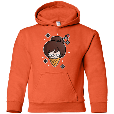 Sweatshirts Orange / YS Mei Cone Youth Hoodie