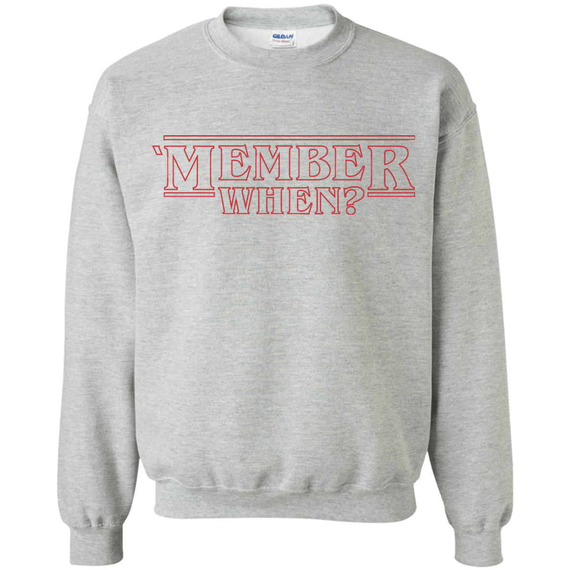 Sweatshirts Sport Grey / Small Member When Crewneck Sweatshirt