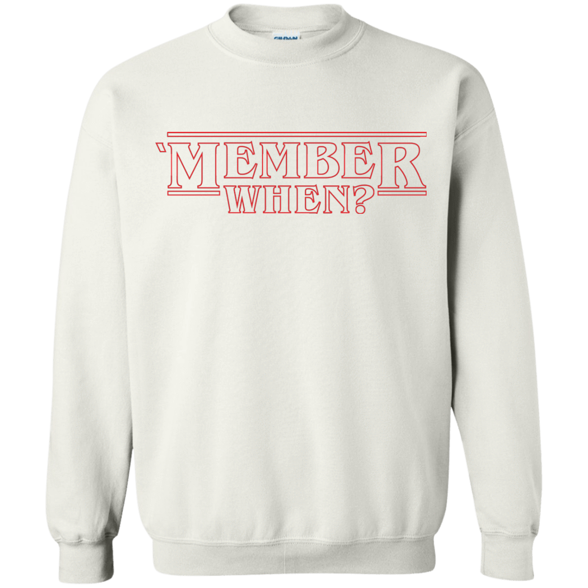 Sweatshirts White / Small Member When Crewneck Sweatshirt