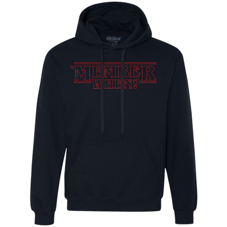 Sweatshirts Navy / Small Member When Premium Fleece Hoodie