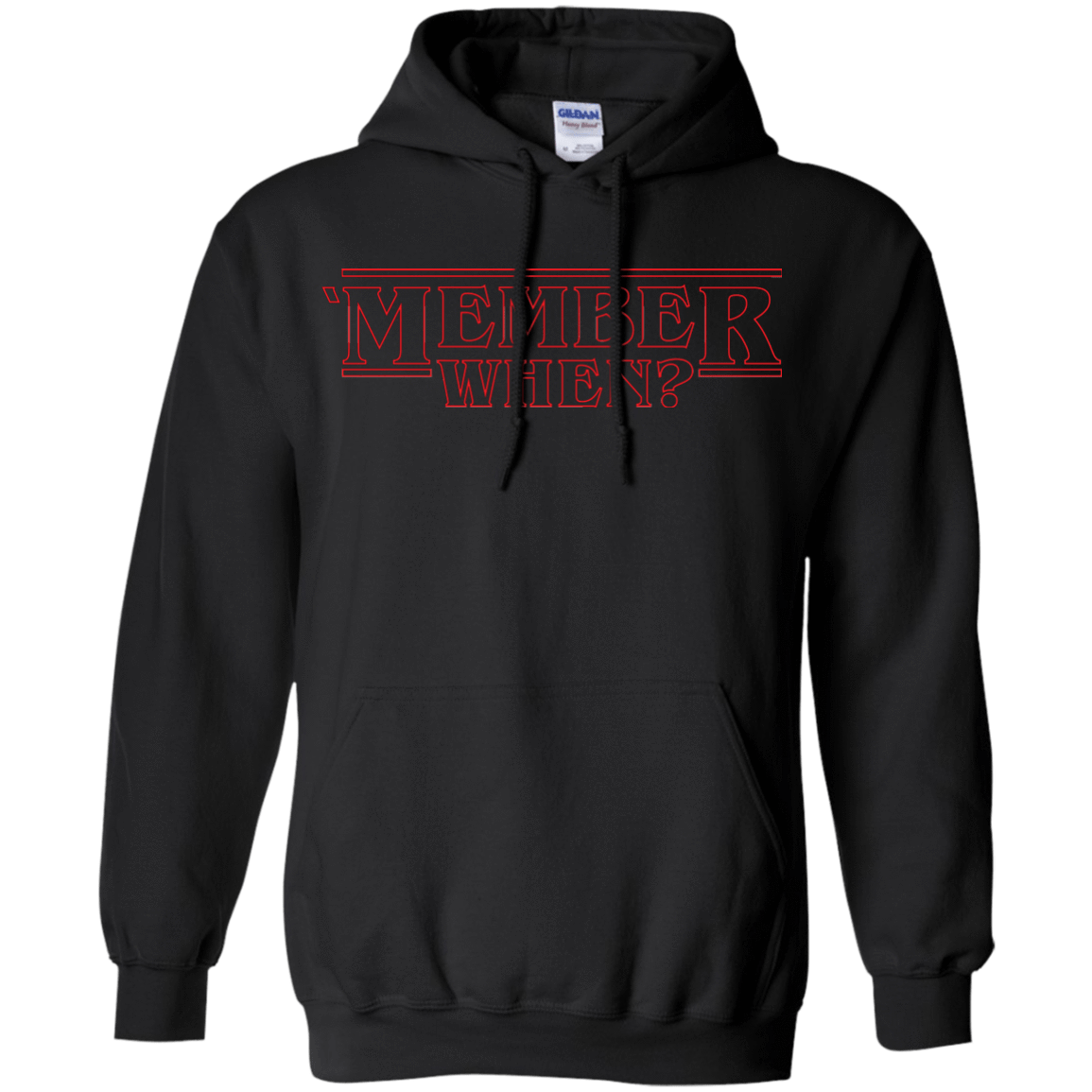 Sweatshirts Black / Small Member When Pullover Hoodie