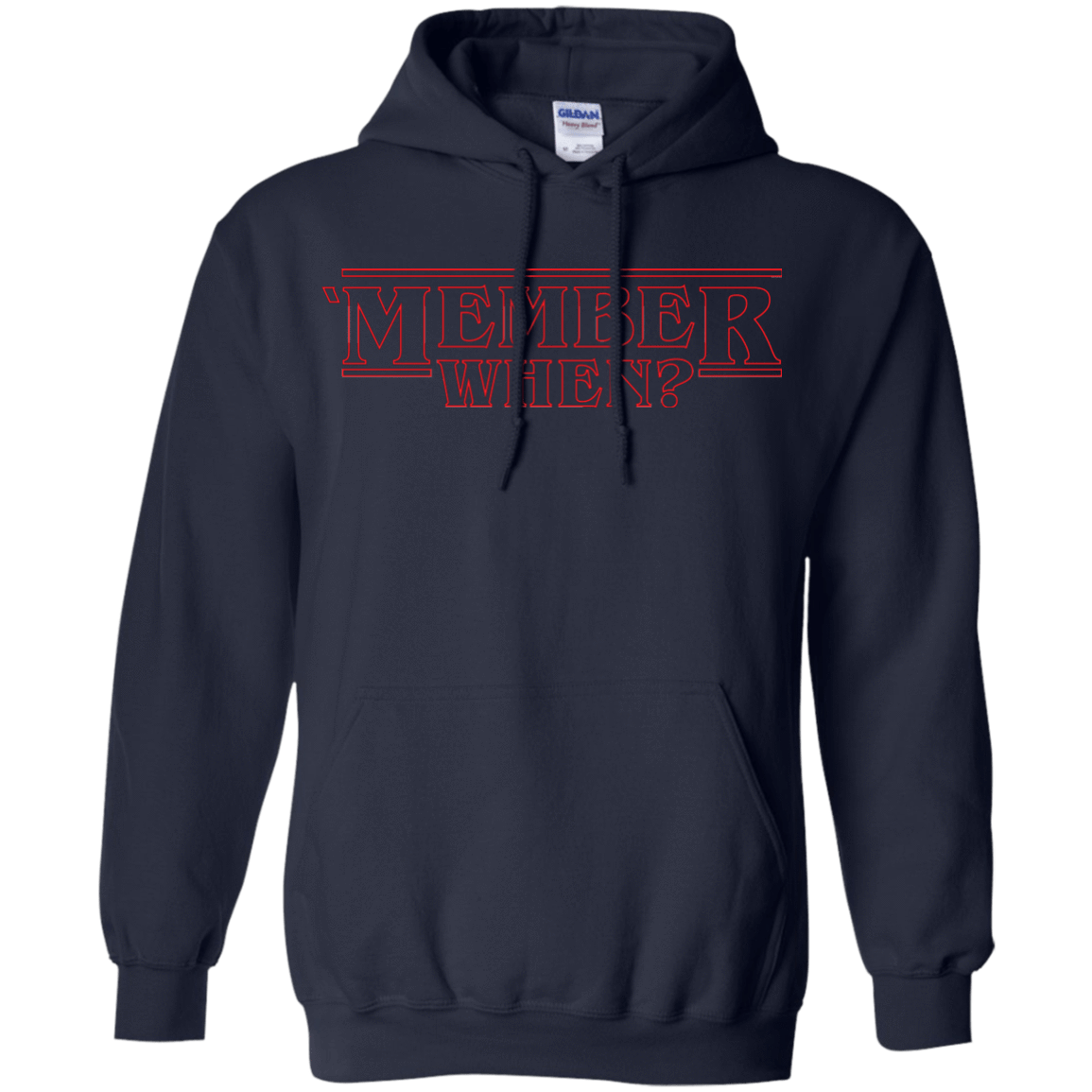 Sweatshirts Navy / Small Member When Pullover Hoodie