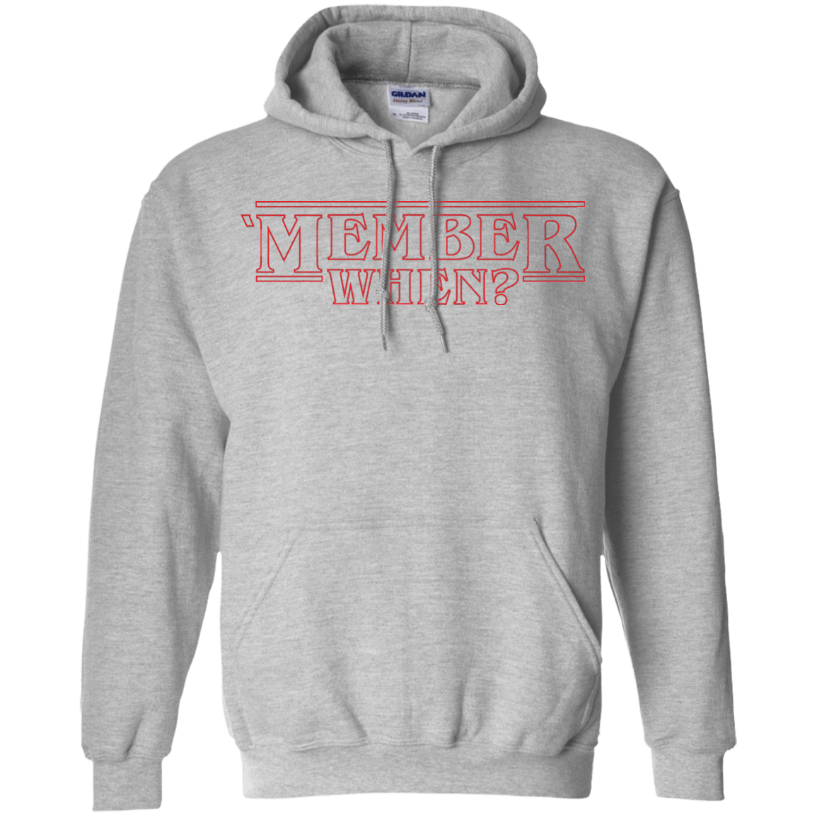 Sweatshirts Sport Grey / Small Member When Pullover Hoodie