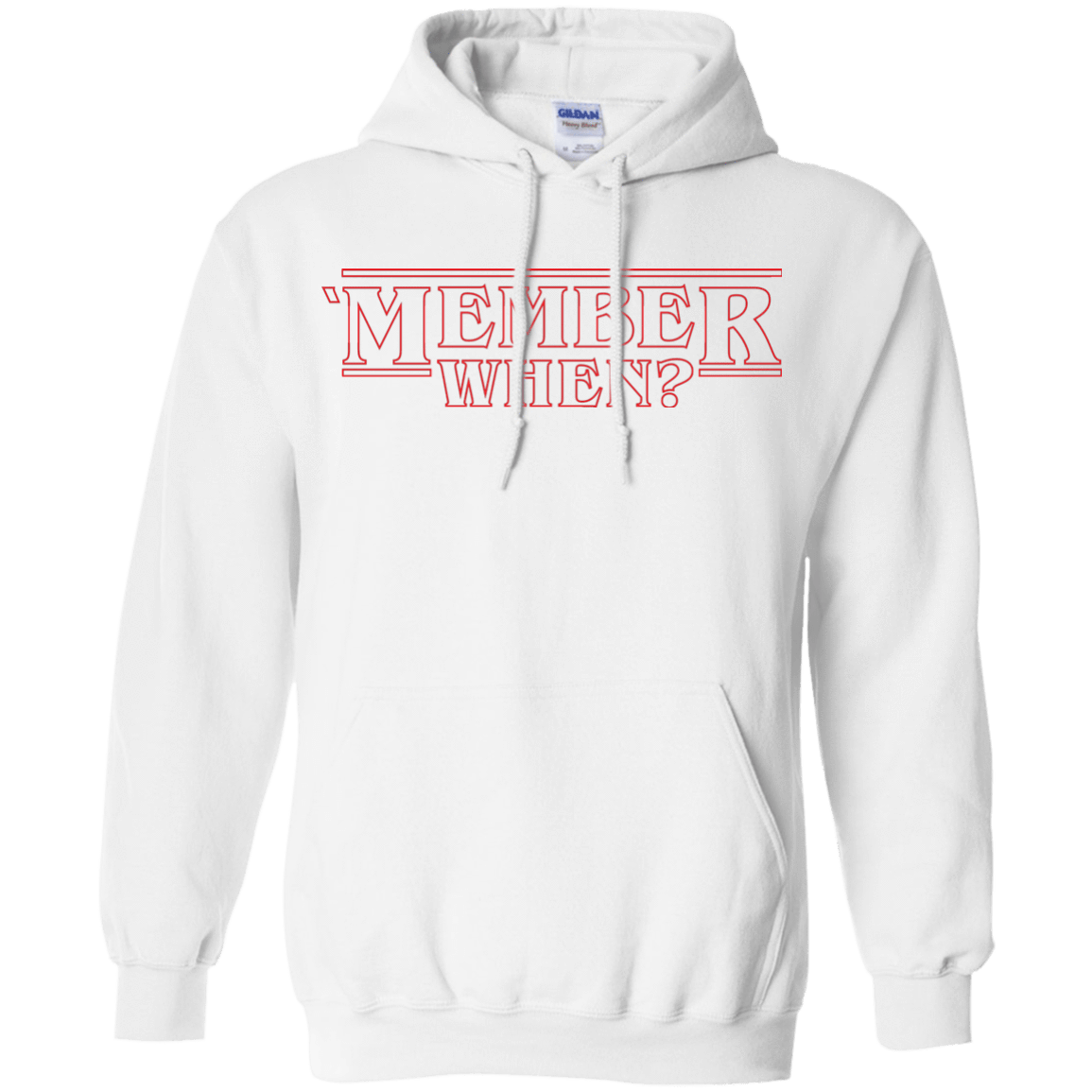 Sweatshirts White / Small Member When Pullover Hoodie