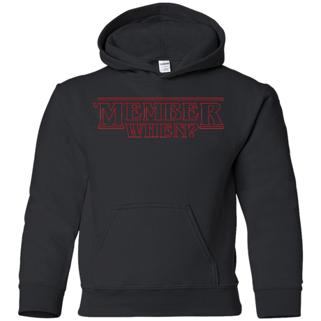Sweatshirts Black / YS Member When Youth Hoodie