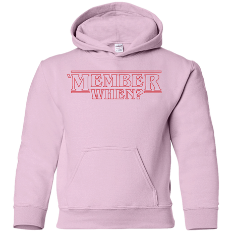 Sweatshirts Light Pink / YS Member When Youth Hoodie
