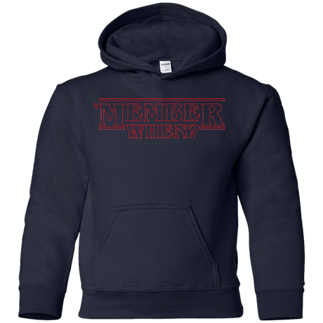 Sweatshirts Navy / YS Member When Youth Hoodie