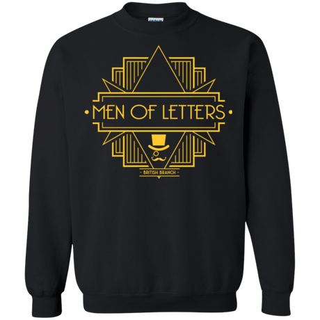 Sweatshirts Black / Small Men Of Letters British Branch Crewneck Sweatshirt