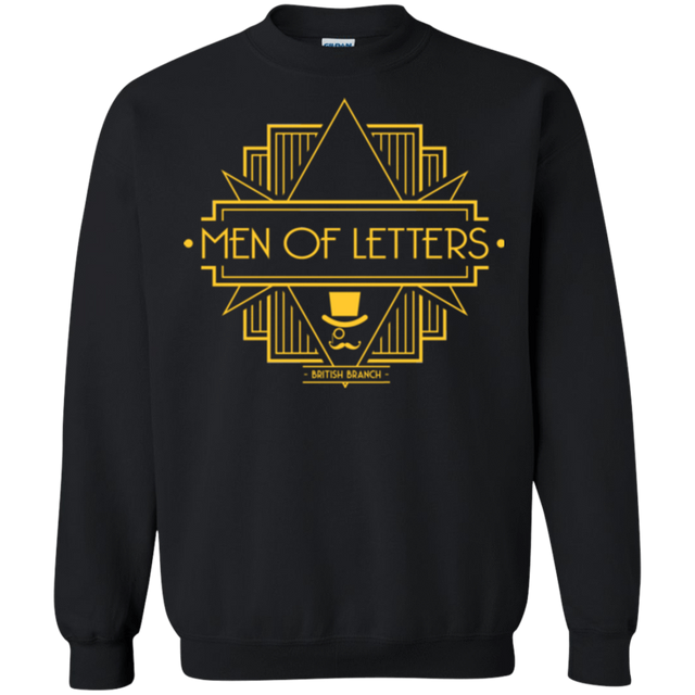 Sweatshirts Black / Small Men Of Letters British Branch Crewneck Sweatshirt
