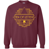 Sweatshirts Maroon / Small Men Of Letters British Branch Crewneck Sweatshirt