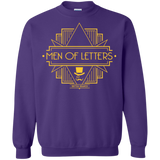 Sweatshirts Purple / Small Men Of Letters British Branch Crewneck Sweatshirt