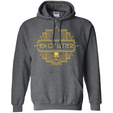 Sweatshirts Dark Heather / Small Men Of Letters British Branch Pullover Hoodie