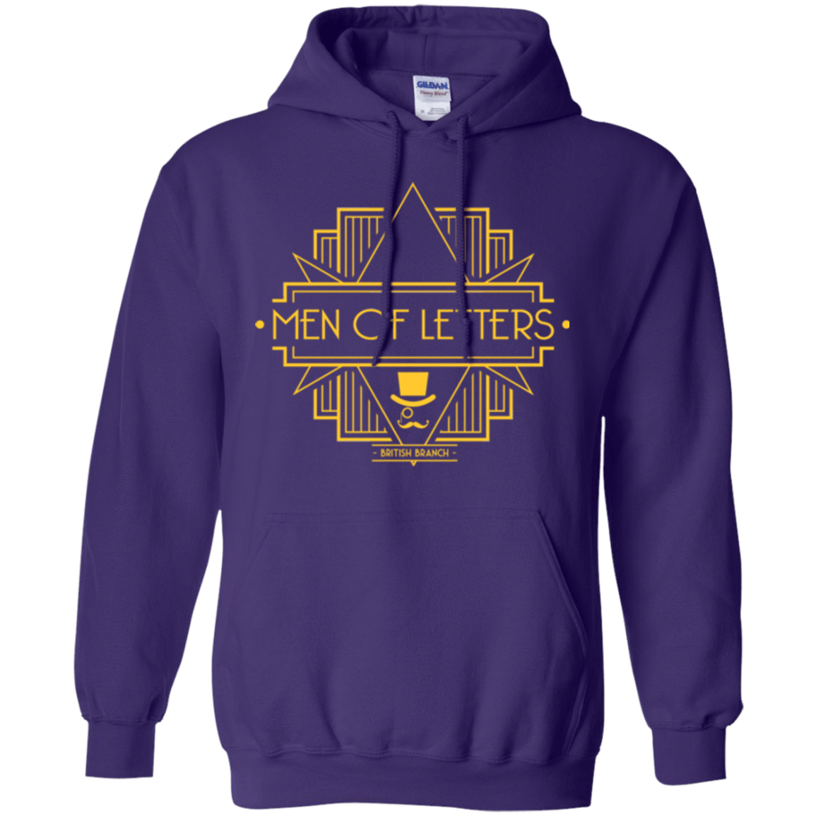 Sweatshirts Purple / Small Men Of Letters British Branch Pullover Hoodie