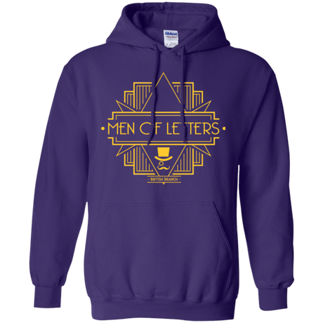 Sweatshirts Purple / Small Men Of Letters British Branch Pullover Hoodie