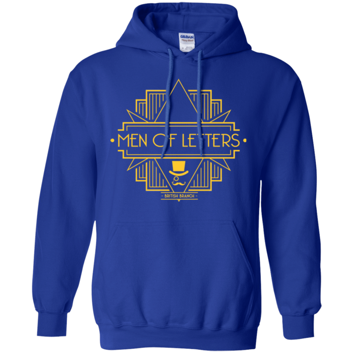 Sweatshirts Royal / Small Men Of Letters British Branch Pullover Hoodie