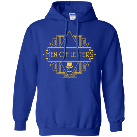 Sweatshirts Royal / Small Men Of Letters British Branch Pullover Hoodie