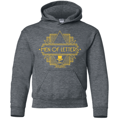 Sweatshirts Dark Heather / YS Men Of Letters British Branch Youth Hoodie