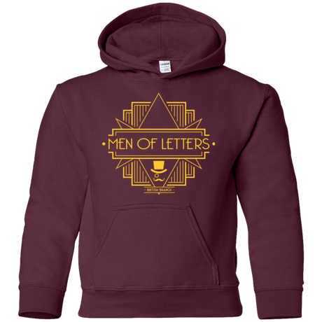 Sweatshirts Maroon / YS Men Of Letters British Branch Youth Hoodie